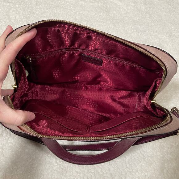 Kate Spade Kay Street Small Felix Satchel Handbag Pebbled Leather Crossbody - Picture 8 of 15